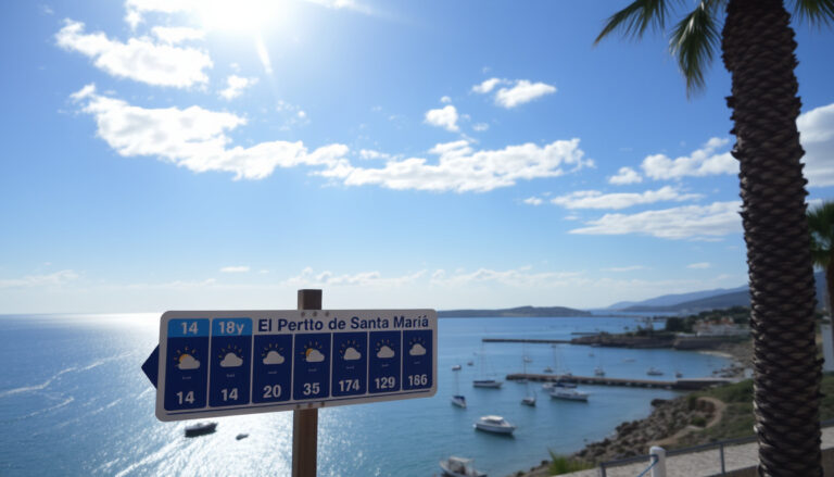 El tiempo en El Puerto de Santa María: pronóstico a 14 días